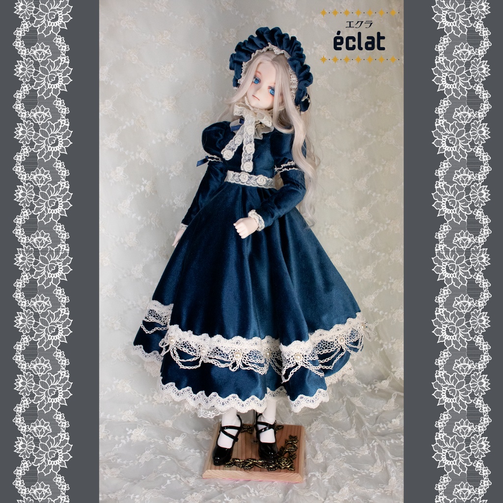 冬のお茶会ドレスセット『Éclat(エクラ)』1/3