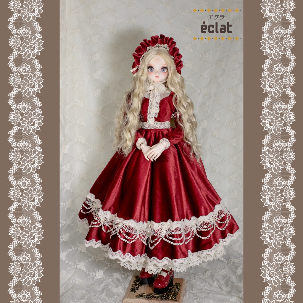 冬のお茶会ドレスセット『Éclat(エクラ)』1/3