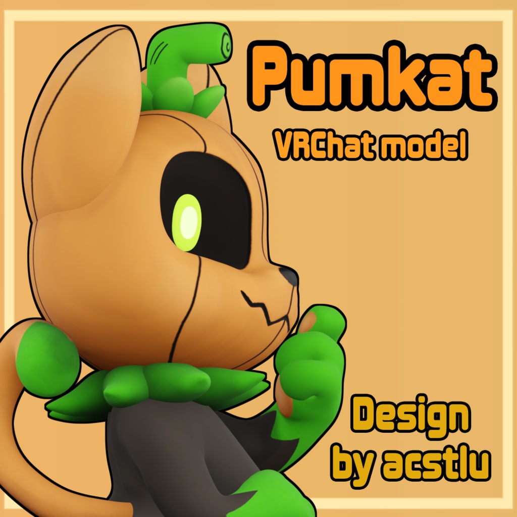 Pumkat [VRCアバタ３D] + Quest