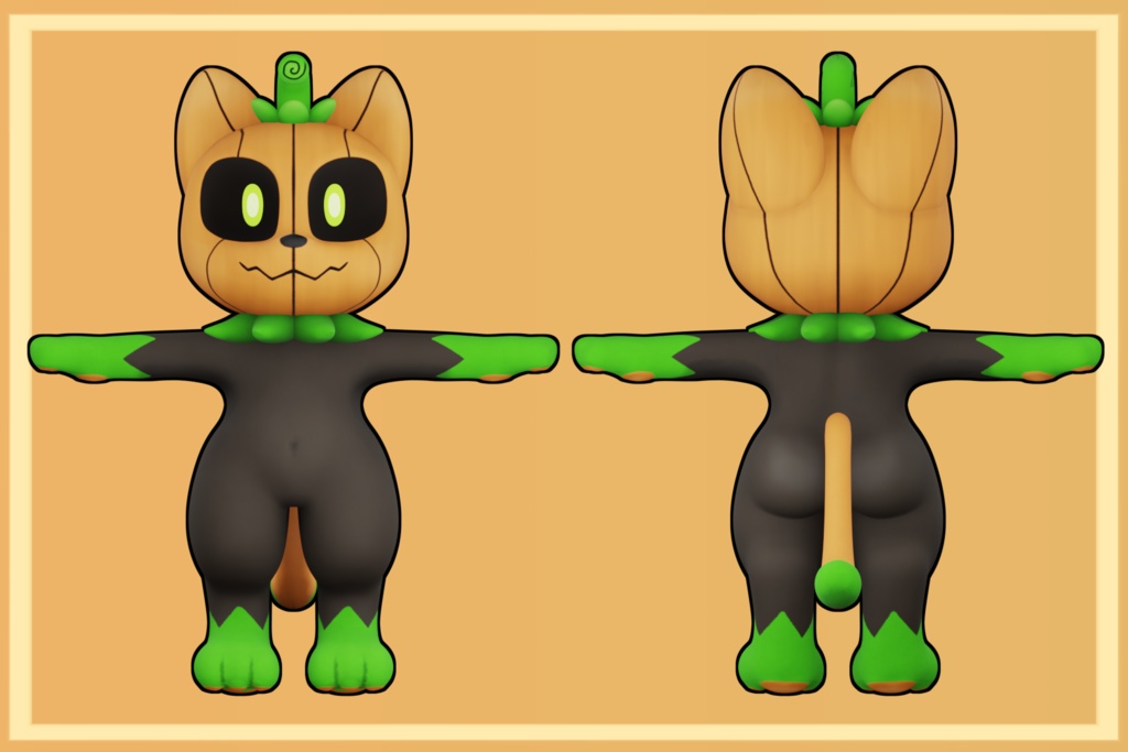 Pumkat [VRCアバタ３D] + Quest - BalPal - 2/7