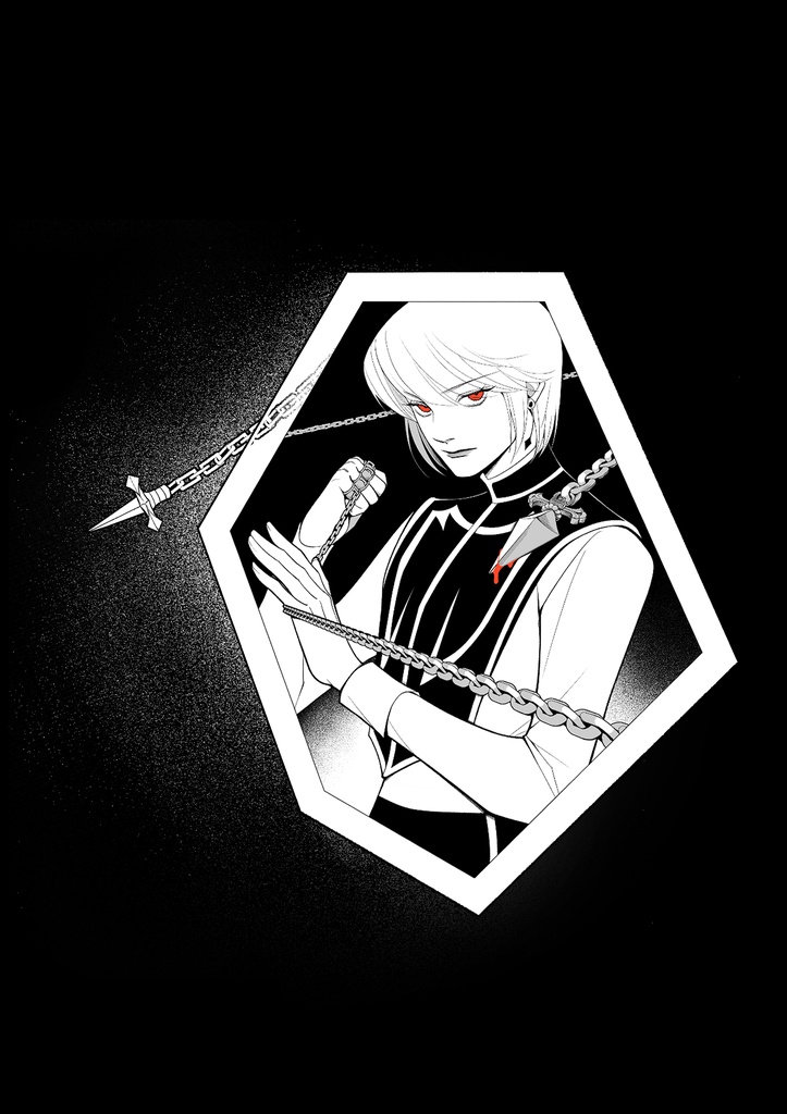 クラピカ アクリルキーホルダー / Kurapika Acrylic Keychain