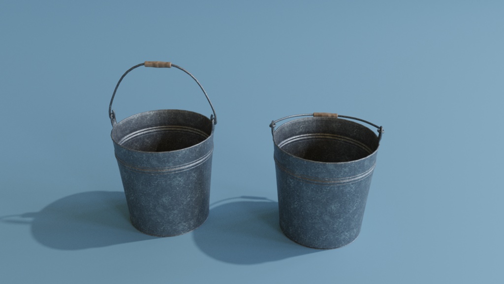 金属のバケツ/Metal Bucket ※更新情報あり
