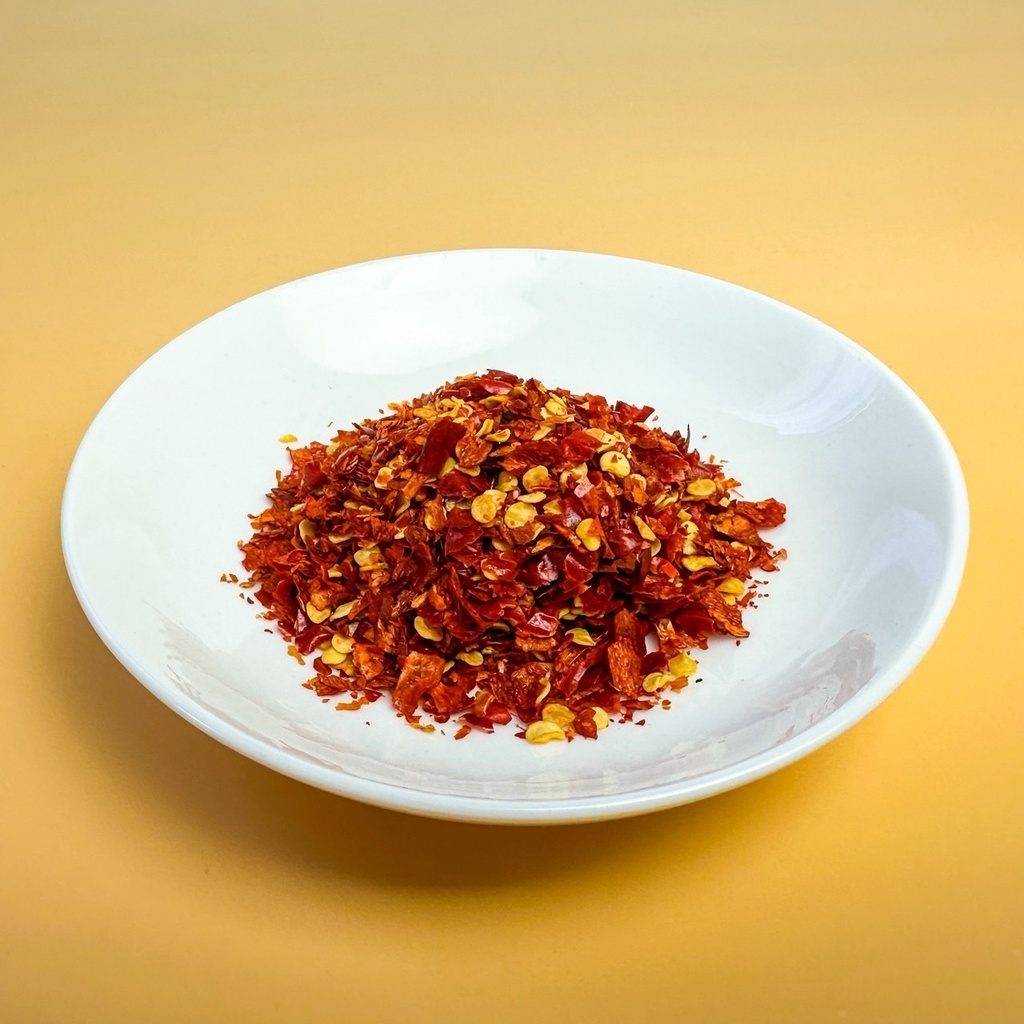 感謝増量中!【送料無料】超激辛!式根島名物 赤唐辛子「レッドハッピー」(粗挽)15g+サービス増量