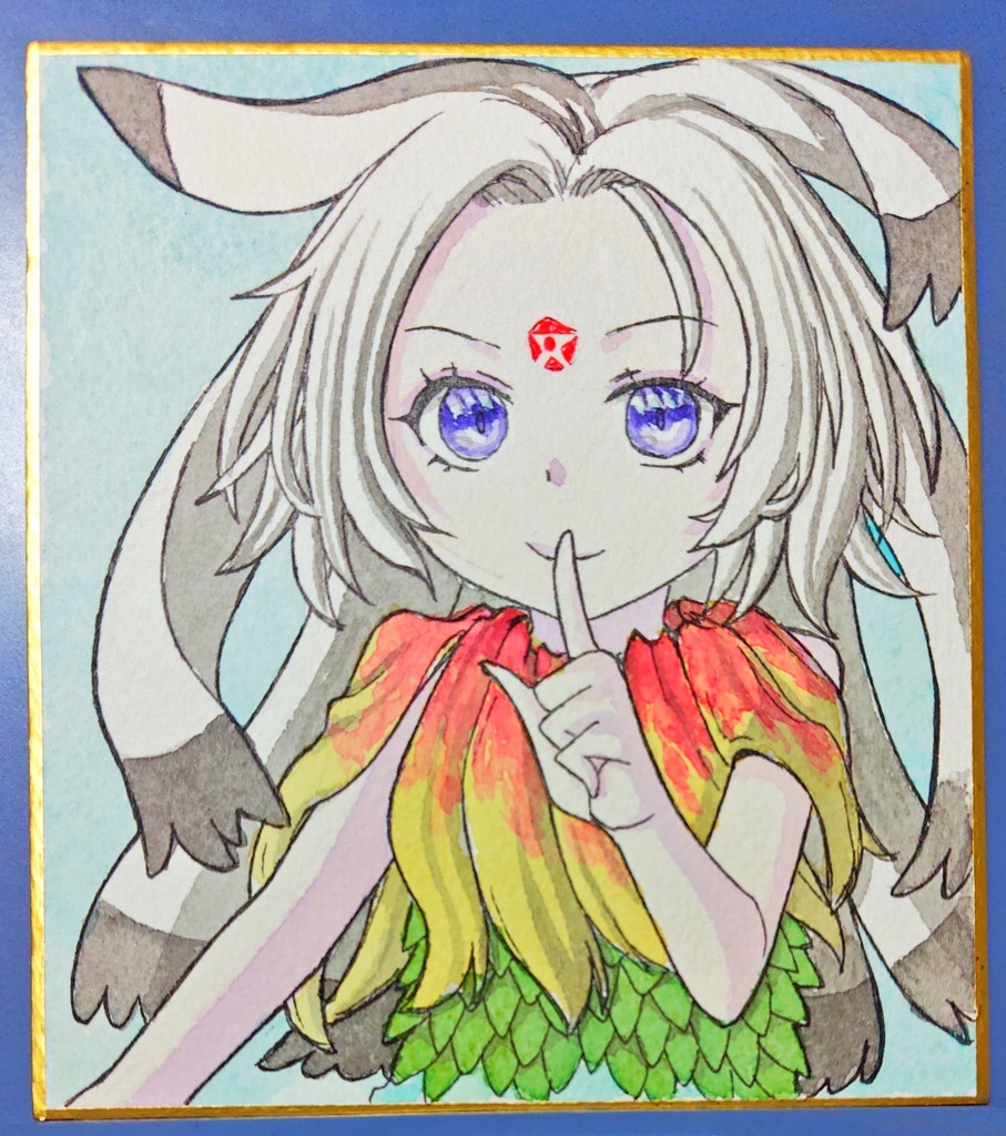 封鎖チミ 小色紙