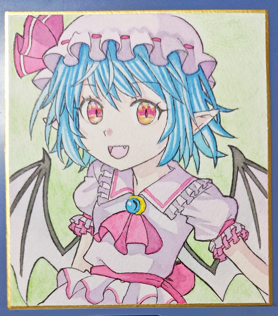 レミリア・スカーレット 小色紙