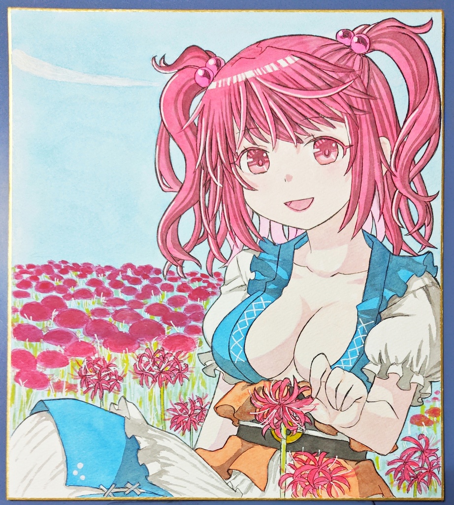 水彩大色紙またはA4サイズリクエスト
