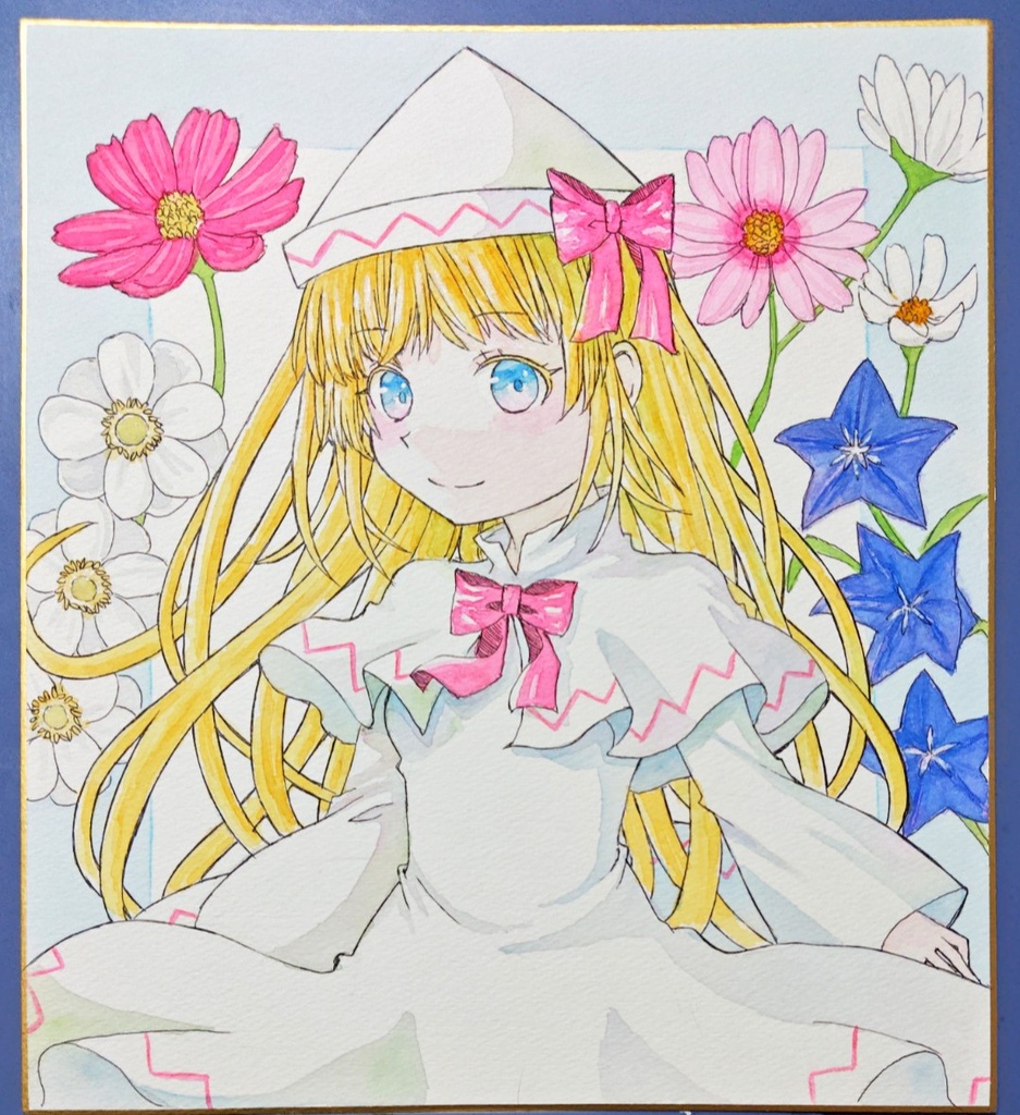 水彩大色紙またはA4サイズリクエスト