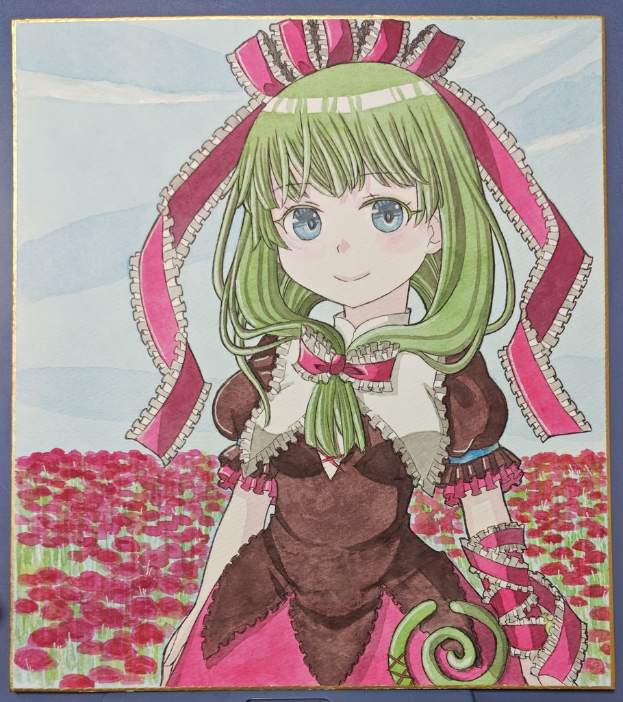 水彩大色紙またはA4サイズリクエスト