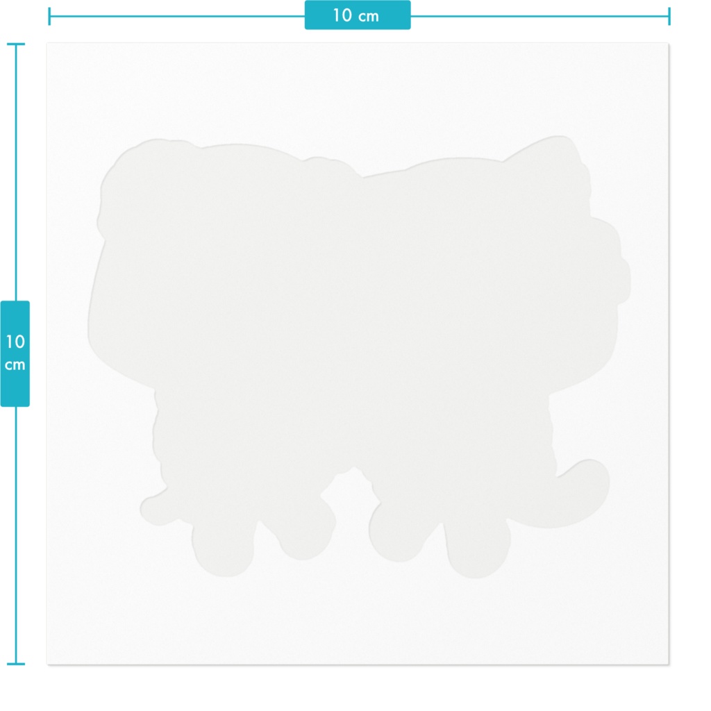 ココパピステッカー《 どうぶつさんパーカー 》