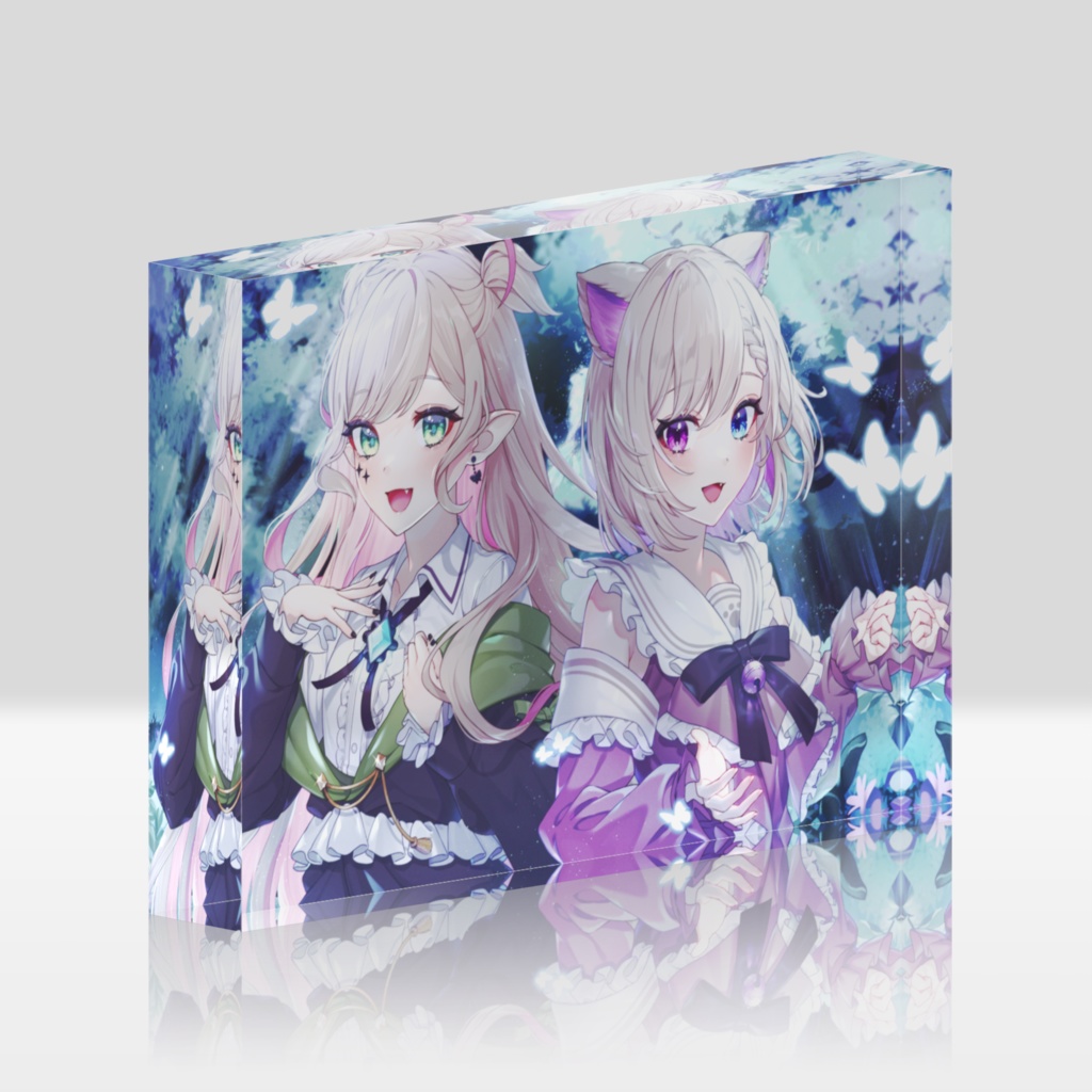 ココパピアクリルブロック《 小夜こてふ 2023ver. 》