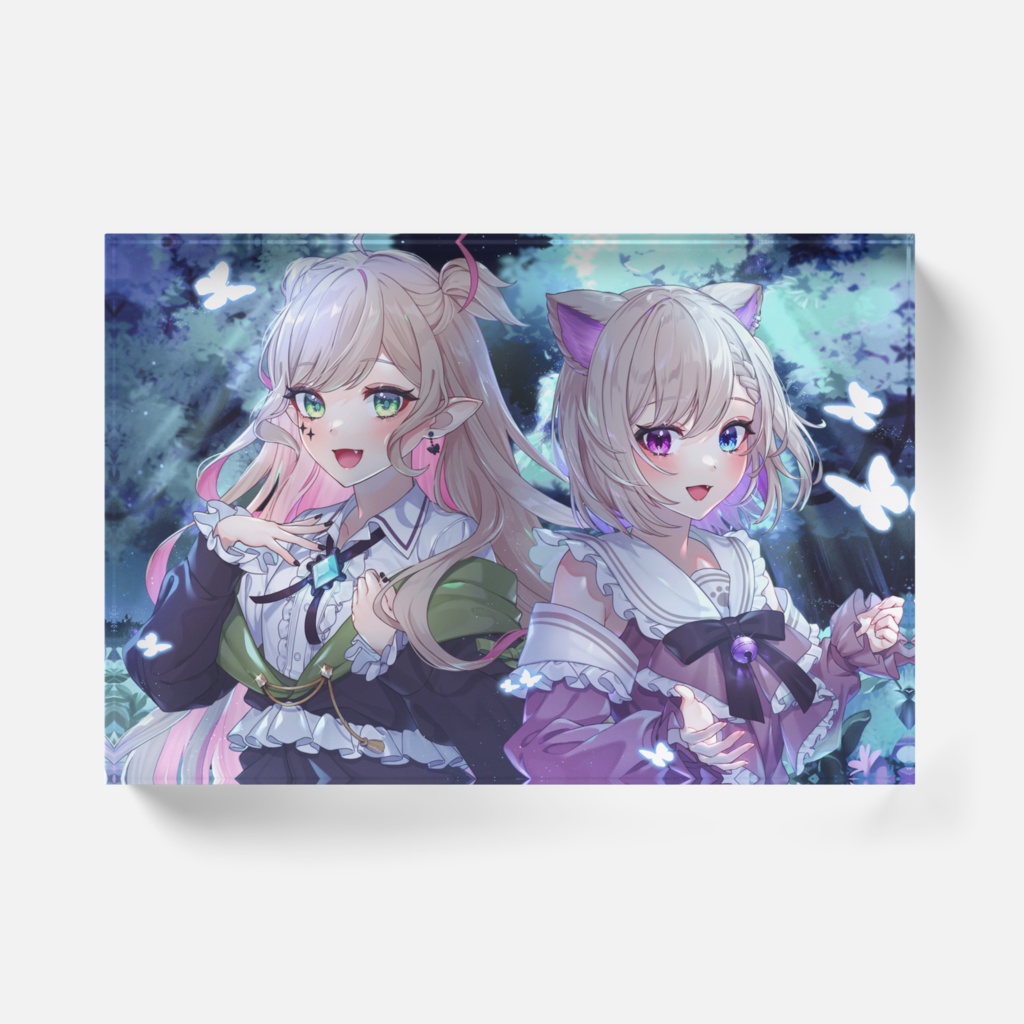 ココパピアクリルブロック《 小夜こてふ 2023ver. 》