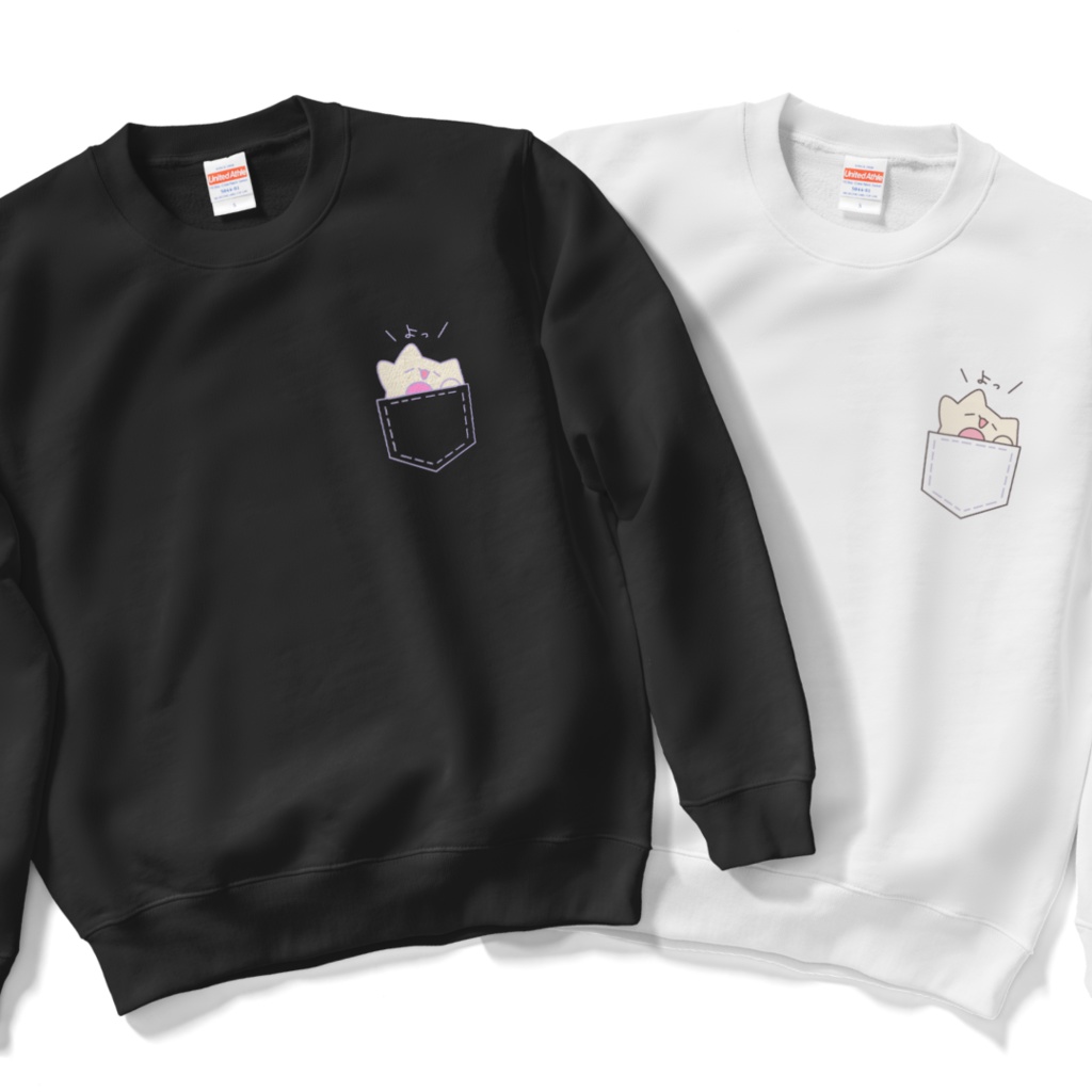 ぽっけ雑ぬこスウェット