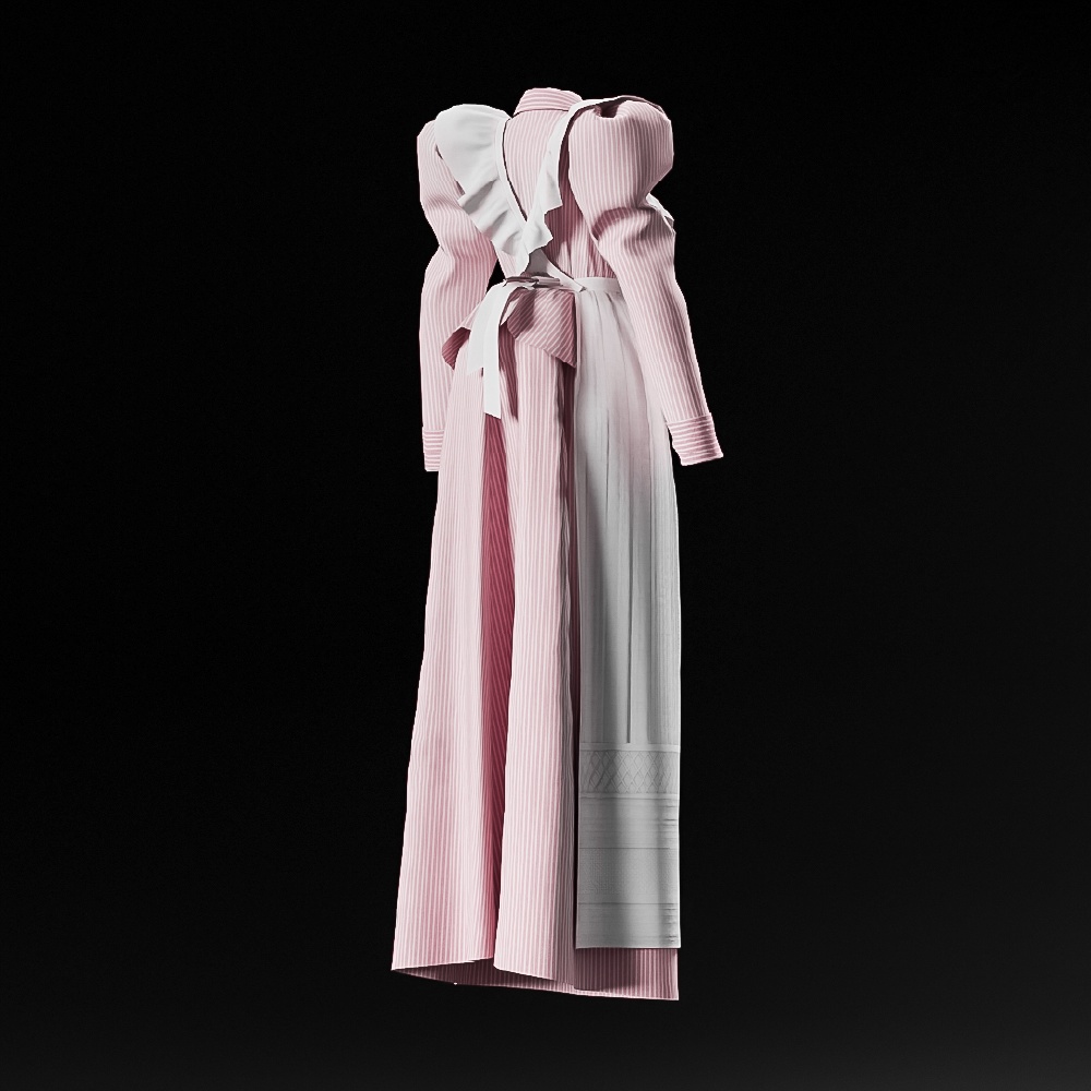 【しなの専用】La Domestique Élégante — 1880年へのオマージュ