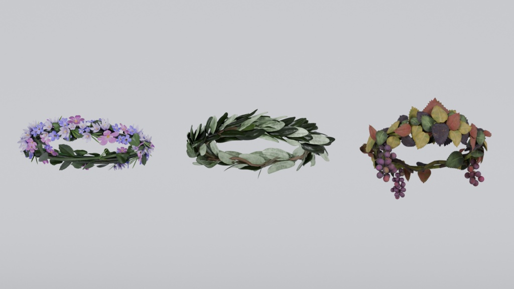 【しなの/レティニア対応】コレーと花冠の優美なコレクション【MARUBODY対応】