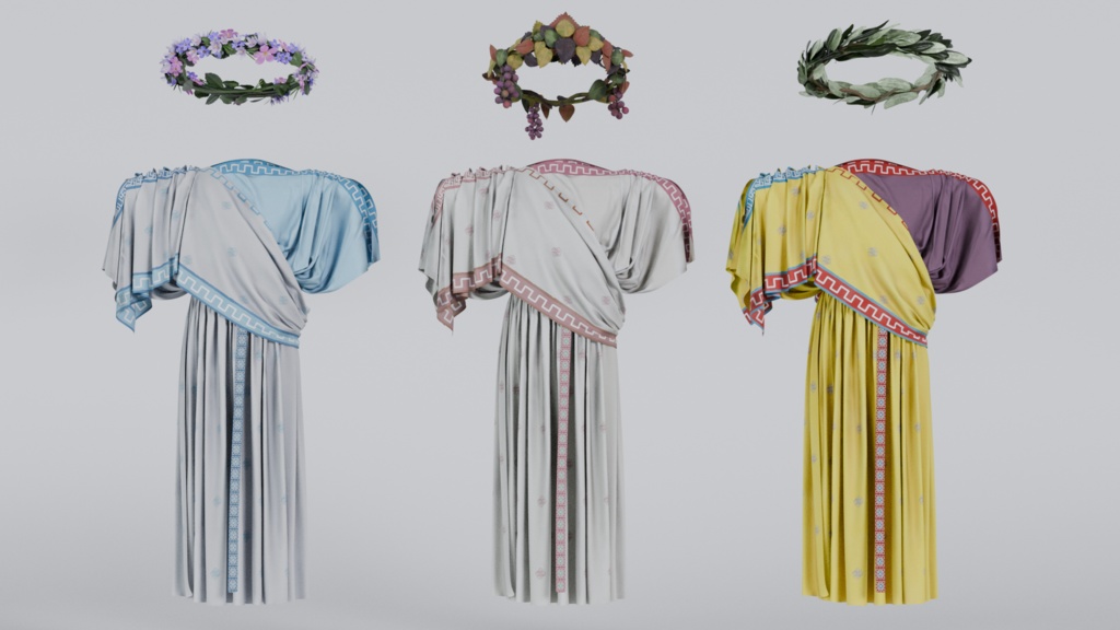 【しなの／レティニア対応】コレーと花冠の優美なコレクション【MARUBODY対応】