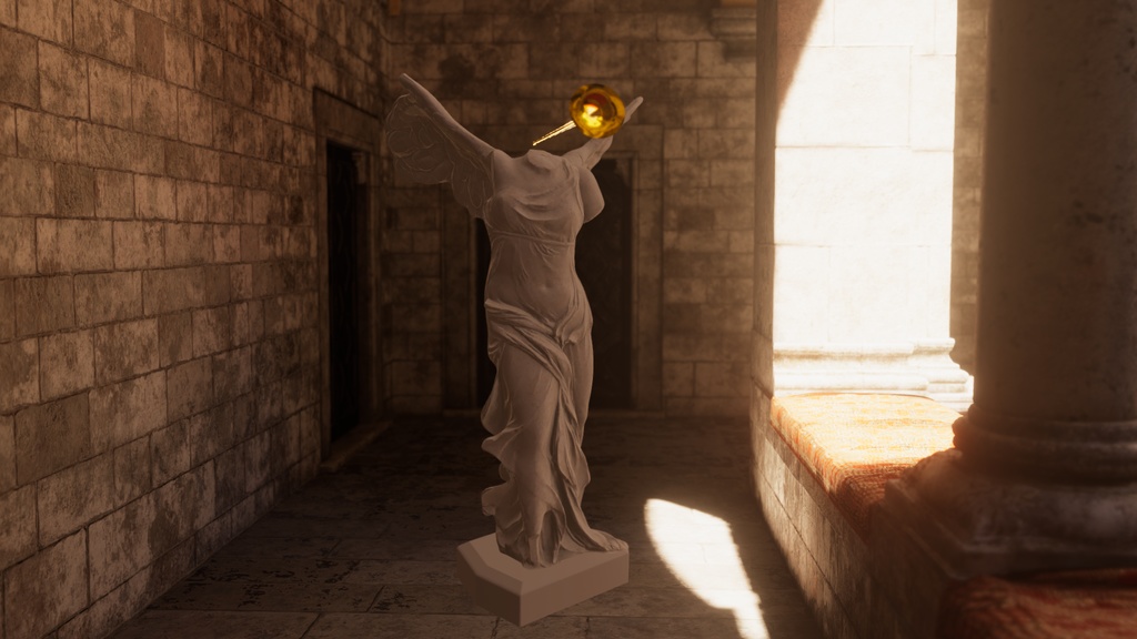 【3Dアバター】サモトラケのニケ