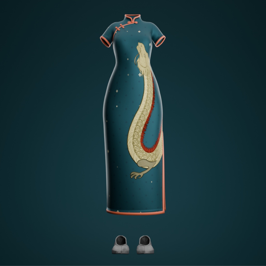 【しなの/Lapwing/Vlau対応】茶器ドレス