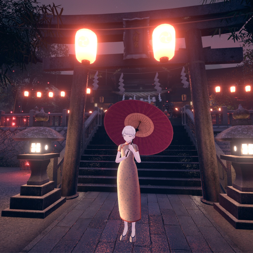 【しなの/Lapwing/Vlau対応】茶器ドレス