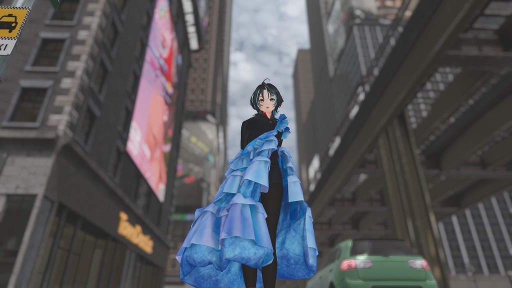 オリジナル3Dモデル「紗羅」+「紗羅素体」