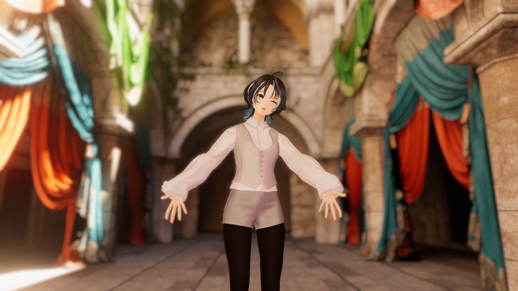 オリジナル3Dモデル「紗羅」+「紗羅素体」