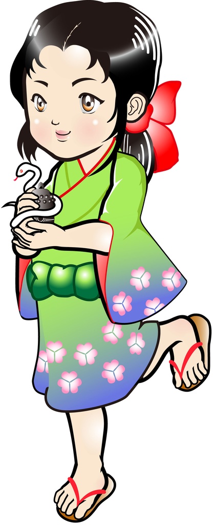 清姫ちゃんキーホルダー(カード付き)