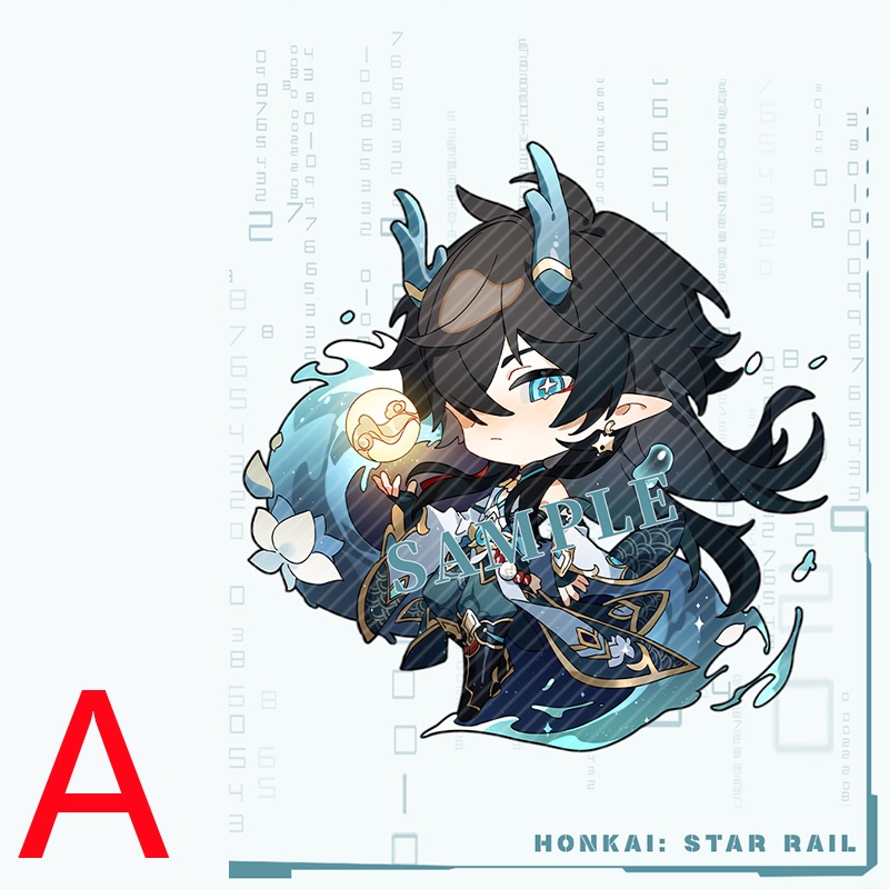 崩坏星穹铁道 崩壊:スターレイル 崩壊スターレイル スターレイル 符玄 飲月 刃 驭空 御空 リンクス・ランドゥー ルカ アクリルキーホルダー