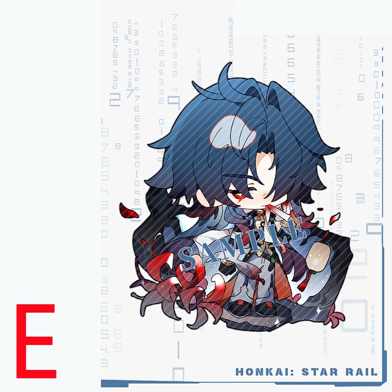 崩坏星穹铁道 崩壊:スターレイル 崩壊スターレイル スターレイル 符玄 飲月 刃 驭空 御空 リンクス・ランドゥー ルカ アクリルキーホルダー