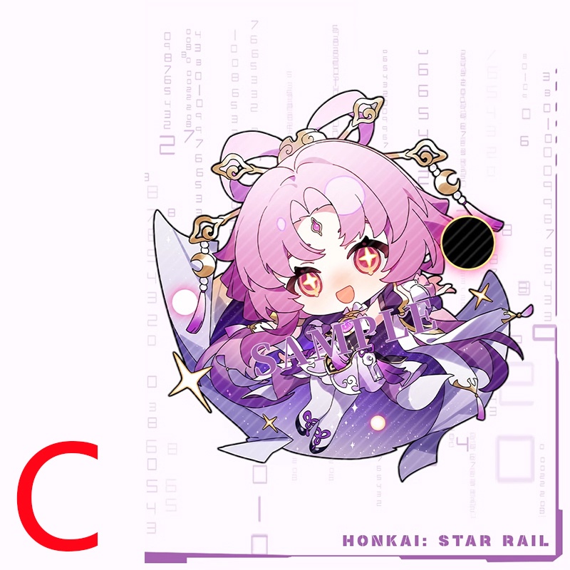 崩坏星穹铁道 崩壊:スターレイル 崩壊スターレイル スターレイル 符玄 飲月 刃 驭空 御空 リンクス・ランドゥー ルカ アクリルキーホルダー