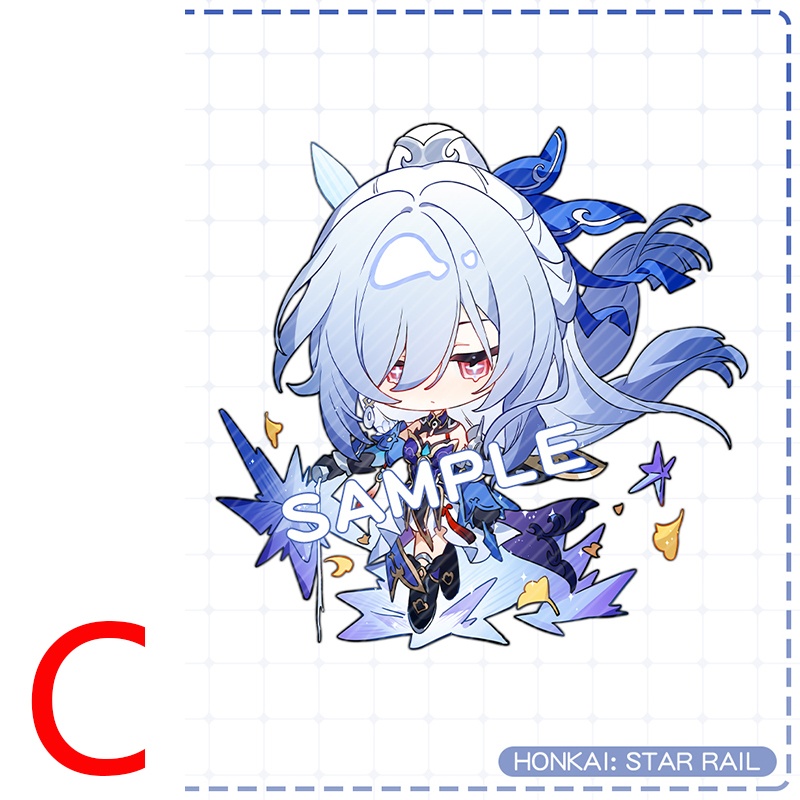 崩坏星穹铁道 崩壊:スターレイル 崩壊スターレイル スターレイル 镜流 鏡流 トパーズ フォフォ 寒鴉 寒鸦 桂乃芬 アクリルキーホルダー