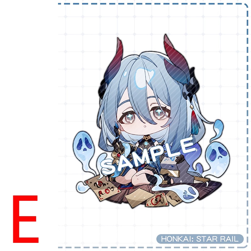 崩坏星穹铁道 崩壊:スターレイル 崩壊スターレイル スターレイル 镜流 鏡流 トパーズ フォフォ 寒鴉 寒鸦 桂乃芬 アクリルキーホルダー