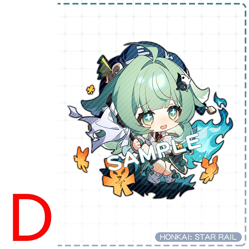 崩坏星穹铁道 崩壊:スターレイル 崩壊スターレイル スターレイル 镜流 鏡流 トパーズ フォフォ 寒鴉 寒鸦 桂乃芬 アクリルキーホルダー