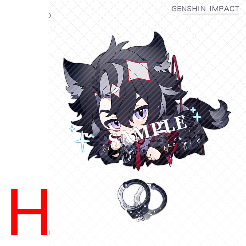 Genshin Impact genshinimpact 原神 シャルロット リネット フォカロルス フリーナ ヌヴィレット リオセスリ シグウィン アルレッキーノ ナヴィア リネ クロリンデ フレミネ ドットーレ アクリルキーホルダー