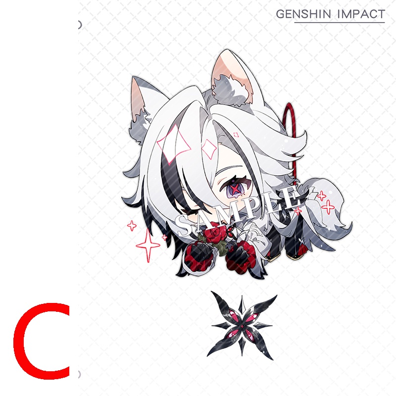 Genshin Impact genshinimpact 原神 シャルロット リネット フォカロルス フリーナ ヌヴィレット リオセスリ シグウィン アルレッキーノ ナヴィア リネ クロリンデ フレミネ ドットーレ アクリルキーホルダー