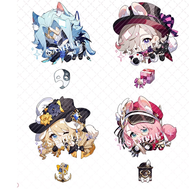 Genshin Impact genshinimpact 原神 シャルロット リネット フォカロルス フリーナ ヌヴィレット リオセスリ シグウィン アルレッキーノ ナヴィア リネ クロリンデ フレミネ ドットーレ アクリルキーホルダー