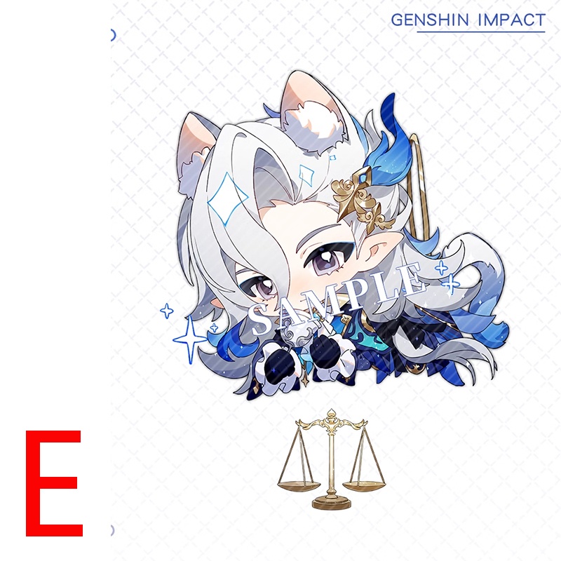 Genshin Impact genshinimpact 原神 シャルロット リネット フォカロルス フリーナ ヌヴィレット リオセスリ シグウィン アルレッキーノ ナヴィア リネ クロリンデ フレミネ ドットーレ アクリルキーホルダー