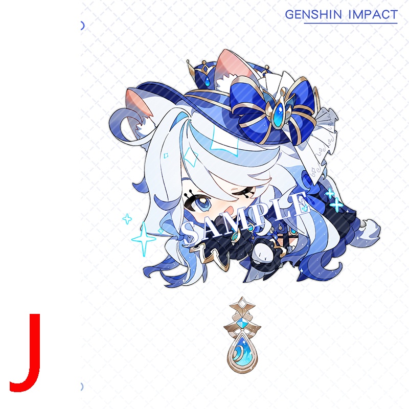 Genshin Impact genshinimpact 原神 シャルロット リネット フォカロルス フリーナ ヌヴィレット リオセスリ シグウィン アルレッキーノ ナヴィア リネ クロリンデ フレミネ ドットーレ アクリルキーホルダー