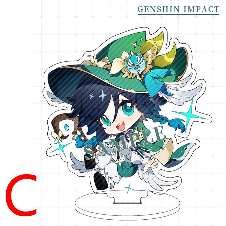Genshin Impact genshinimpact 原神 神里綾華 ナヒーダ ウェンティ スカラマシュ 雷電将軍 クレー 胡桃 八重神子 アクリルスタンド