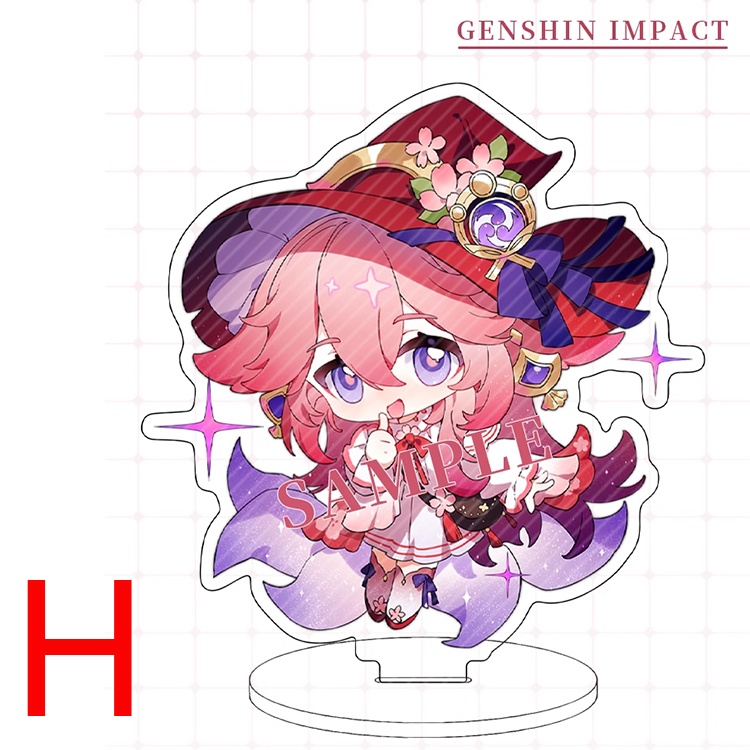 Genshin Impact genshinimpact 原神 神里綾華 ナヒーダ ウェンティ スカラマシュ 雷電将軍 クレー 胡桃 八重神子 アクリルスタンド