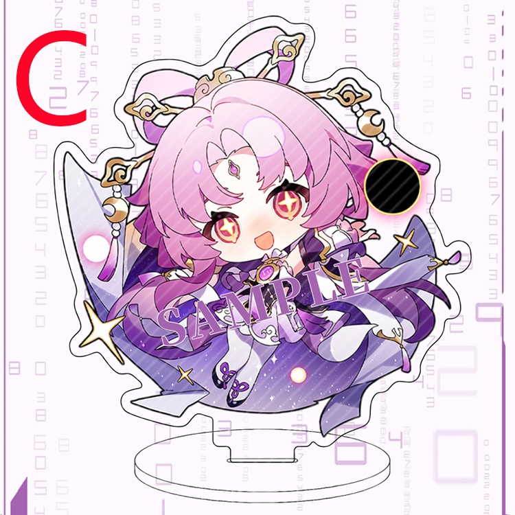 崩坏星穹铁道 崩壊:スターレイル 崩壊スターレイル スターレイル 符玄 飲月 刃 驭空 御空 リンクス・ランドゥー ルカ アクリルスタンド