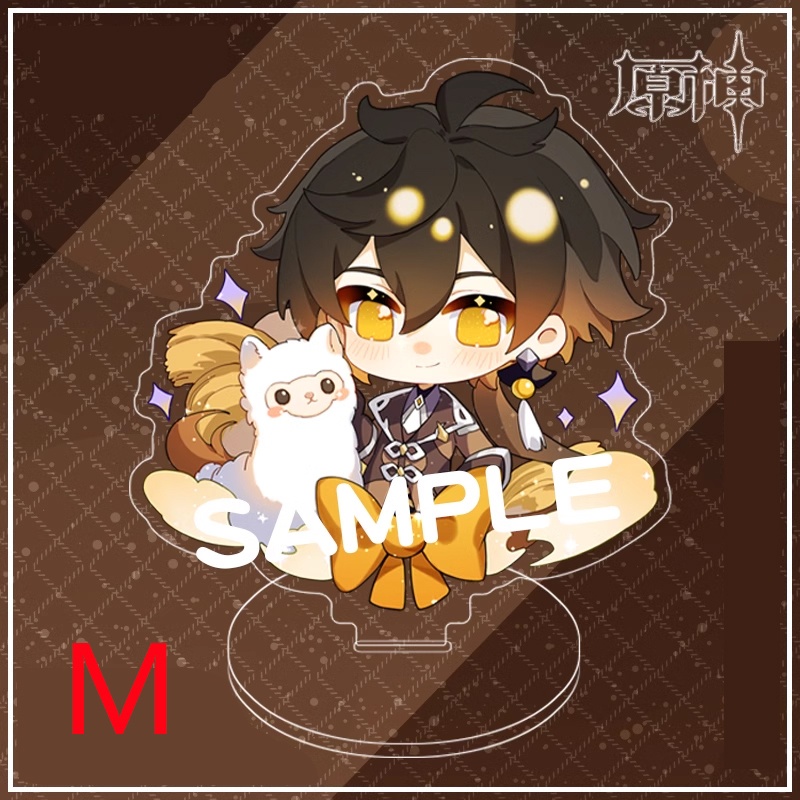 Genshin Impact genshinimpact 原神 ガイア ガイア・アルベリヒ 胡桃 フータオ 行秋 タルタリヤ 甘雨 バーバラ クレー 刻晴 空 蛍 凝光 パイモン 鍾離 魈 ジン ウェンティ 七七 重雲 アクリルスタンド