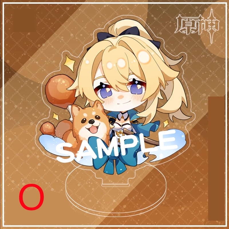 Genshin Impact genshinimpact 原神 ガイア ガイア・アルベリヒ 胡桃 フータオ 行秋 タルタリヤ 甘雨 バーバラ クレー 刻晴 空 蛍 凝光 パイモン 鍾離 魈 ジン ウェンティ 七七 重雲 アクリルスタンド