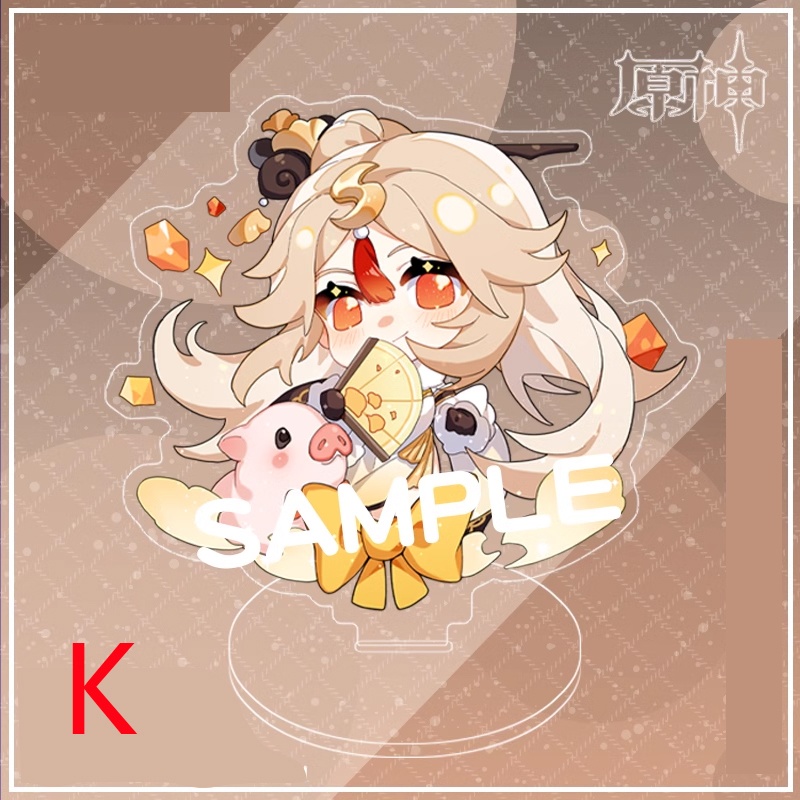 Genshin Impact genshinimpact 原神 ガイア ガイア・アルベリヒ 胡桃 フータオ 行秋 タルタリヤ 甘雨 バーバラ クレー 刻晴 空 蛍 凝光 パイモン 鍾離 魈 ジン ウェンティ 七七 重雲 アクリルスタンド