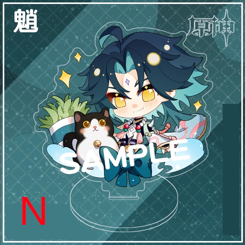 Genshin Impact genshinimpact 原神 ガイア ガイア・アルベリヒ 胡桃 フータオ 行秋 タルタリヤ 甘雨 バーバラ クレー 刻晴 空 蛍 凝光 パイモン 鍾離 魈 ジン ウェンティ 七七 重雲 アクリルスタンド