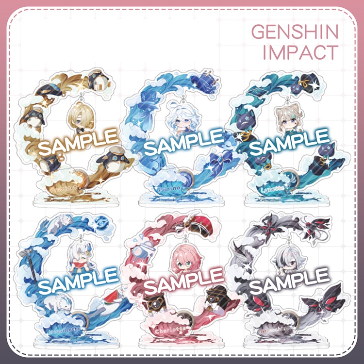 Genshin Impactナヴィア 缶バッジ 35個セット Genshin Impactナヴィア 缶バッジ 35個セット