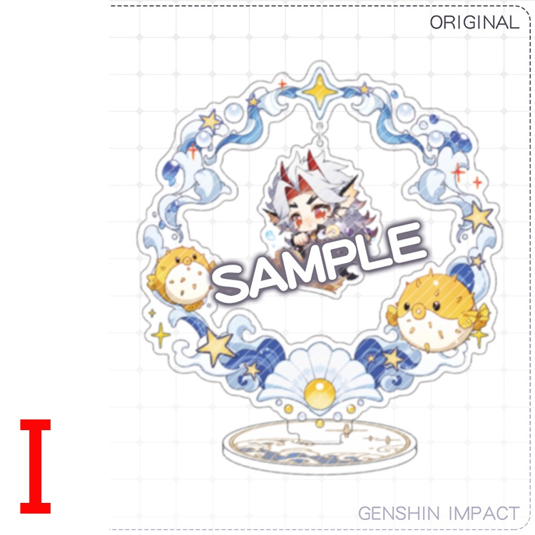 Genshin Impact genshinimpact 原神 甘雨 カーヴェ 申鶴 ティナリ 宵宮 荒瀧一斗 リオセスリ シグウィン アルレッキーノ 召使い リネット アクリルスタンド