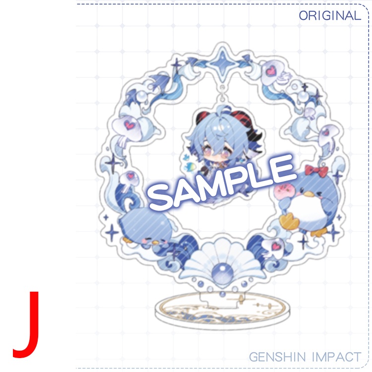 Genshin Impact genshinimpact 原神 甘雨 カーヴェ 申鶴 ティナリ 宵宮 荒瀧一斗 リオセスリ シグウィン アルレッキーノ 召使い リネット アクリルスタンド