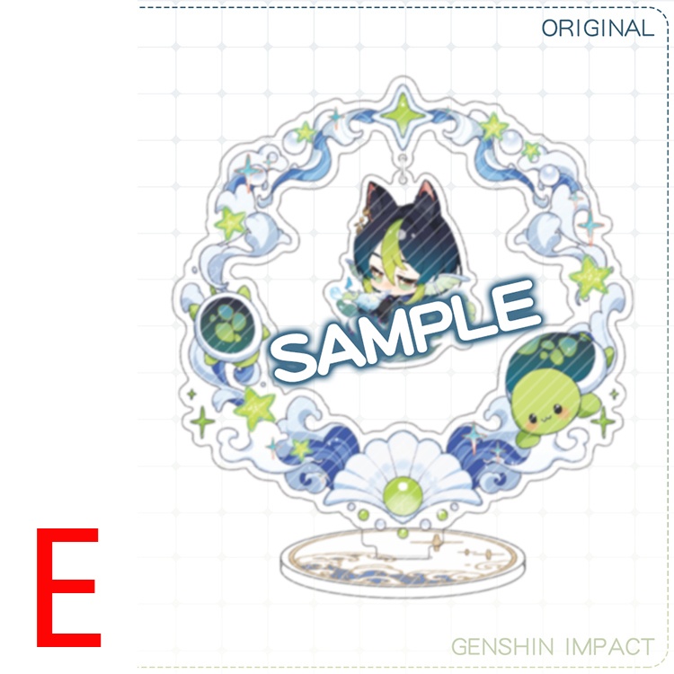 Genshin Impact genshinimpact 原神 甘雨 カーヴェ 申鶴 ティナリ 宵宮 荒瀧一斗 リオセスリ シグウィン アルレッキーノ 召使い リネット アクリルスタンド