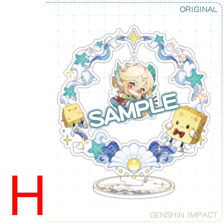 Genshin Impact genshinimpact 原神 甘雨 カーヴェ 申鶴 ティナリ 宵宮 荒瀧一斗 リオセスリ シグウィン アルレッキーノ 召使い リネット アクリルスタンド