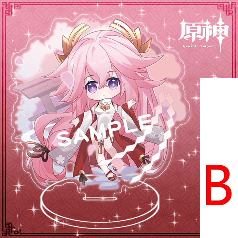 Genshin Impact genshinimpact 原神 申鶴 宵宮 魈 八重神子 楓原万葉 スカラマシュ ウェンティ 雲堇 アルベド アクリルスタンド