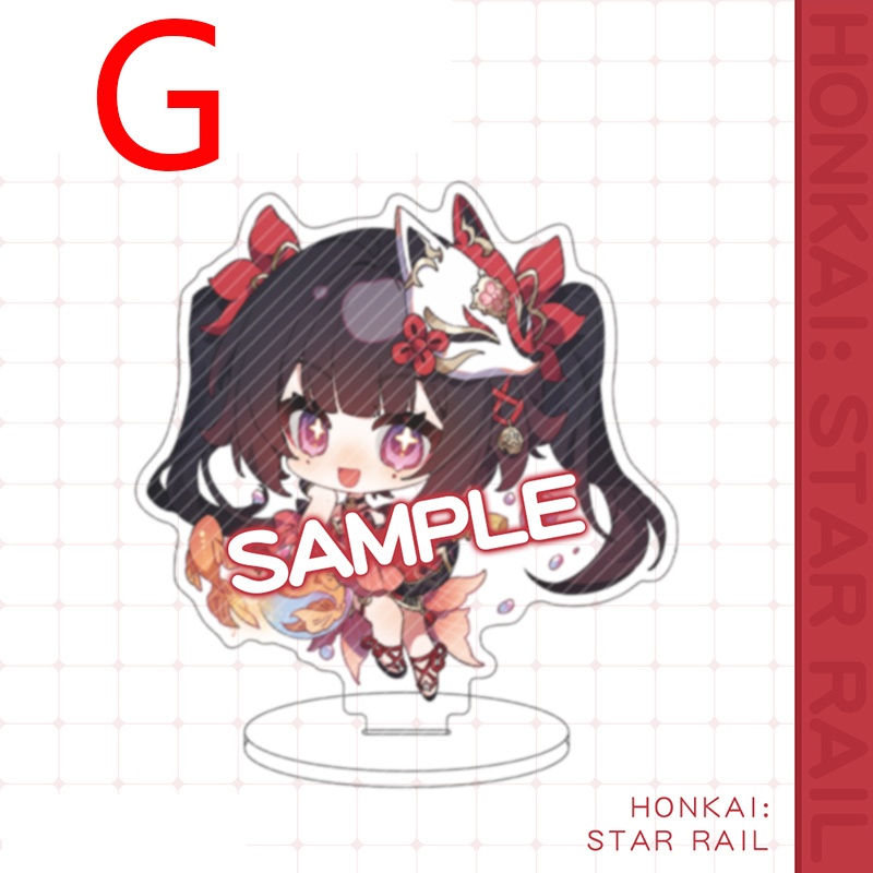 崩坏星穹铁道 崩壊:スターレイル 崩壊スターレイル スターレイル ロビン サンデー ミーシャ ホタル 花火 黄泉 アベンチュリン ブラックスワン アクリルスタンド